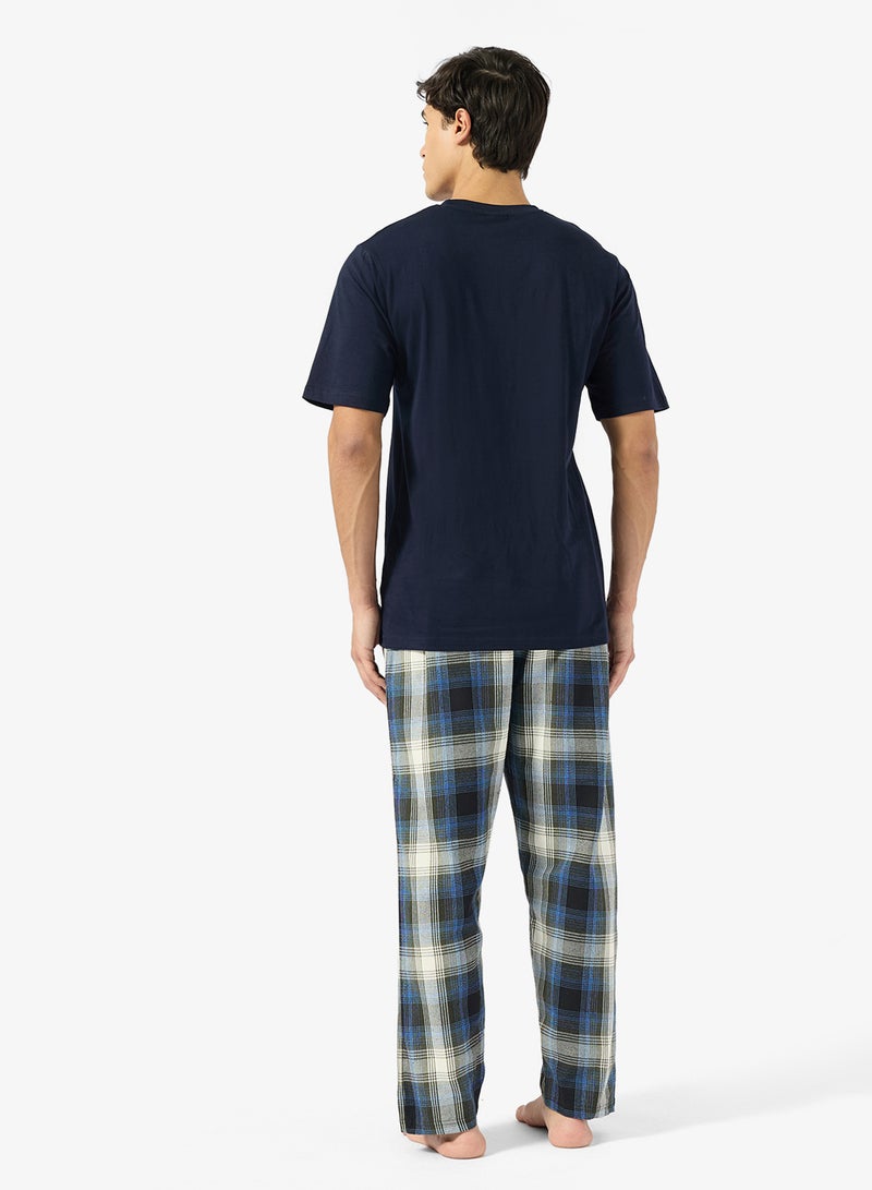Seventy Five Regular fit tee and Pant set - Image 2